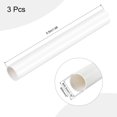 thumbnail image 2 of Unique Bargains 45.2mm ID x 50mm OD 0.5m White PVC Pipe Rigid Water Pipe Drain Pipe 3 Pack, 2 of 6
