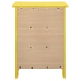 thumbnail image 2 of Nmkwnr 3 Drawer Beside Table with Handle, Nightstand for Living Room, Bedroom, Yellow, 2 of 6