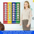 thumbnail image 3 of Hanging Pocket Chart, Clear Classroom Pocket Chart 4 Column  For Pictures, 3 of 8