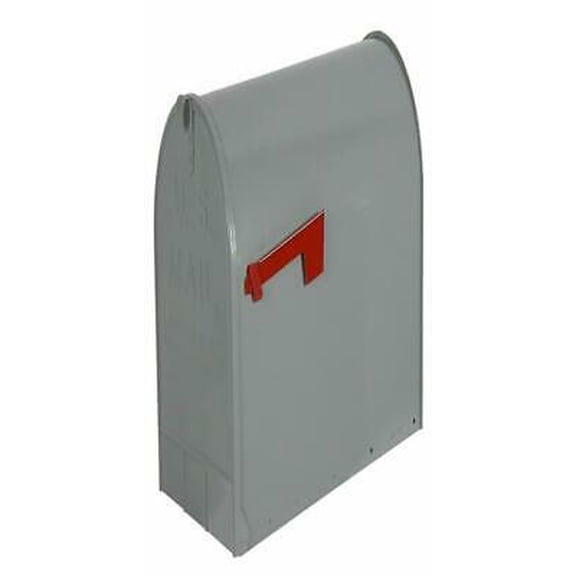 1PK Solar Group Gibraltar ST200000 Silver Galvanized Steel Jumbo Heavy Duty Mailbox