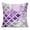 Purple, variant on Throw Pillow Covers 24x24 Inch, Blue Morocco Decorative Pillow Cases for Couch Sofa Bed, Vintage Graffiti Paint Art Boho Dappled Cotton Linen Square Home Decor Pillowcases with Hidden Zipper
