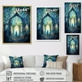 thumbnail image 4 of Designart "The Spiritual Art of Islam" Portrait Floater Framed Canvas Print, 4 of 7