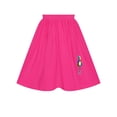 thumbnail image 5 of Girls Dress Deep Pink Casual Cotton Flying Sleeve Balloon 3 Years, 5 of 5