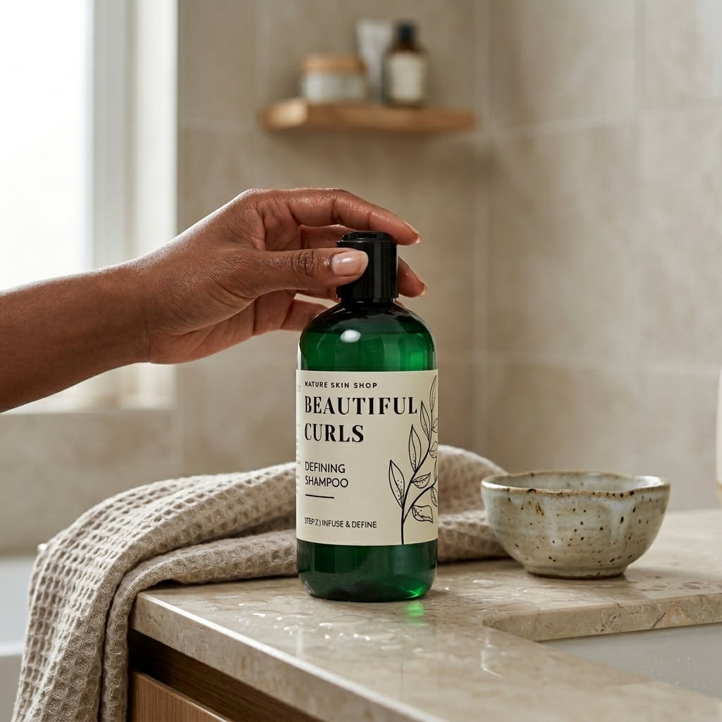 Nature Skin Shop Curls Shampoo for Wavy Hair