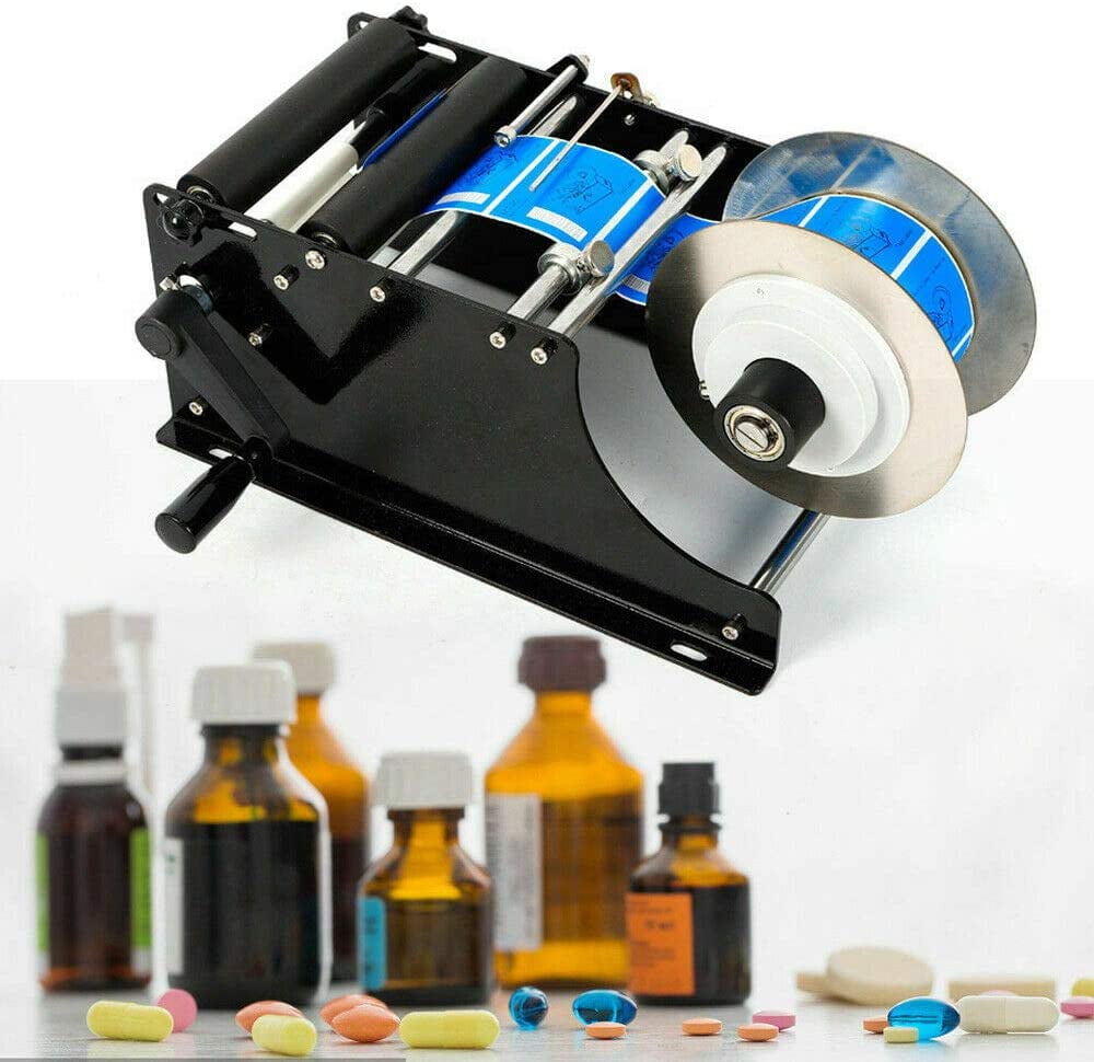 Upgraded Manual Labeling Machine Label Applicator Bottle Labeler 