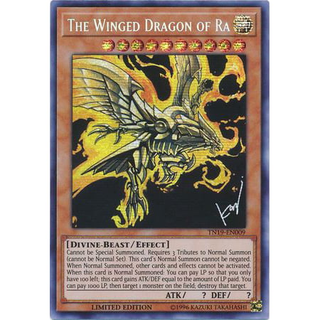 YuGiOh 2019 Gold Sarcophagus Tin The Winged Dragon of Ra (Best Yugioh Cards 2019)
