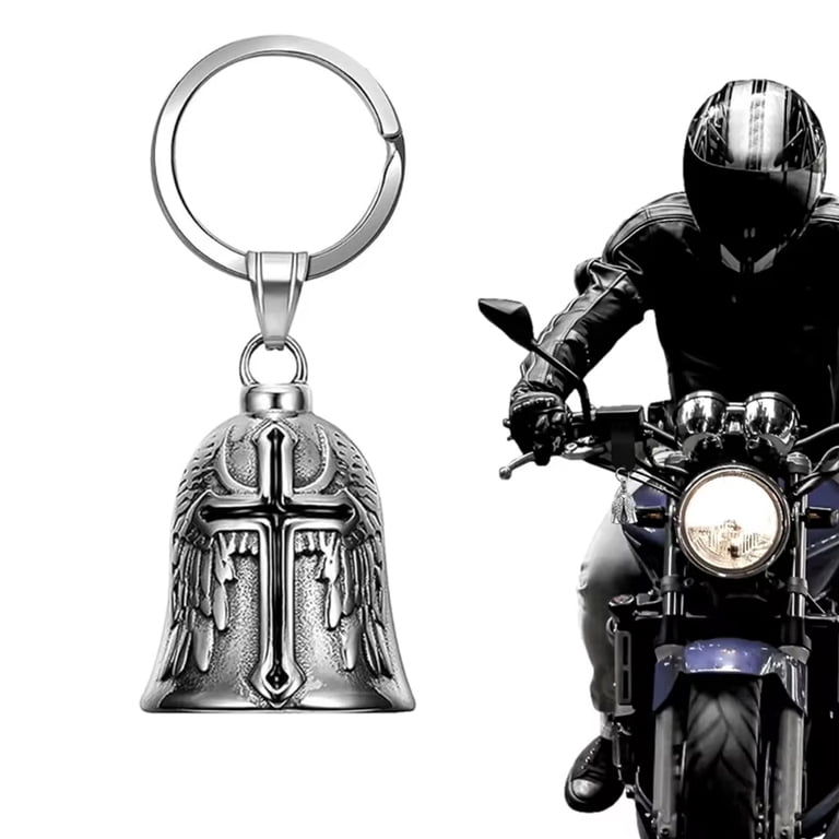 Shannan Bell Moto, Angel Motorcycle Biker Bell, Portachiavi Moto, Riding Motorcycle Bell, Bell Moto, Angel Motorcycle Biker Bell, Per Auto Elettriche, Biciclette