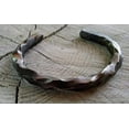thumbnail image 3 of Twisted Cuff Bracelet Iron Bangle Viking Arm Ring Norse Jewelry Nordic Jewelry, 3 of 4
