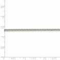 thumbnail image 5 of 925 Sterling Silver 2.5mm Diamond-cut Spiga Chain 16 Inch, 5 of 7