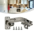 thumbnail image 4 of 135° Hinge Kitchen Cabinet Hinge Wardrobe Cupboard Concealed Corner Door Hinge, 4 of 10