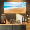 thumbnail image 1 of Plage Serene et Soleil Lumière du Jour - Impression sur Toile Moderne, 1 of 3