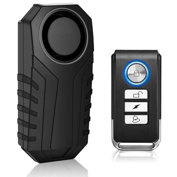 For KS-SF22R Bicycle Alarm, Wireless Anti-Theft Burglar Security Alarm for Bike Motorcycle Car Mobility Scooter Vehicles Door Window, 113db Super Lou