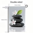 thumbnail image 4 of Spring Summer Garden Flag Double Sided Stones with Magnolia Blossoms Nature Floral Welcome Yard House Outside Outdoor Decoration,12*18 inch, 4 of 6