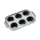 thumbnail image 1 of pstuiky Molde para pasteles tipo prensa, 6 moldes consecutivos, fácil de desmoldar, utensilios para hornear en horno, 1 of 1