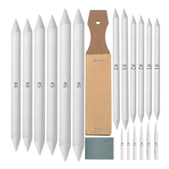 Mixing Stakes for Painting, Tortilla Mixing Sticks for Painting, Student Artist Sketch Mixing Pencil Blending Tools