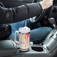 thumbnail image 4 of Yayeee 40oz Stainless Steel Tumbler with Straw and Handle Double-Wall Insulated Travel Water Bottle, Black Astronaut, 4 of 8