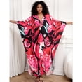 thumbnail image 6 of Sunforyou Plus Size Kaftan Dresses for Women Swimsuit Cover Up Beach Dresses Maxi Caftan Moo Moos for Women, 6 of 7