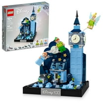 LEGO Disney Peter Pan & Wendy’s Flight over London 43232 Never-Grow-Up Building Set, Disney’s 100th Anniversary Toy Celebrates Childhood Imaginations, Great Disney Gift for Kids 10-12 Years Old