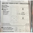 thumbnail image 4 of Wright Products Tie Down Push Button Door Latch for Screen and Storm Doors, 4 of 4