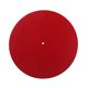 thumbnail image 1 of 1L105 Placa giratoria Plato Alfombrilla audiófila Reproductores de discos de vinilo LP antiestáticos Reproductores de discos de vinilo antivibraciones Diámetro de tapete de lana 300 mm (Rojo), 1 of 7