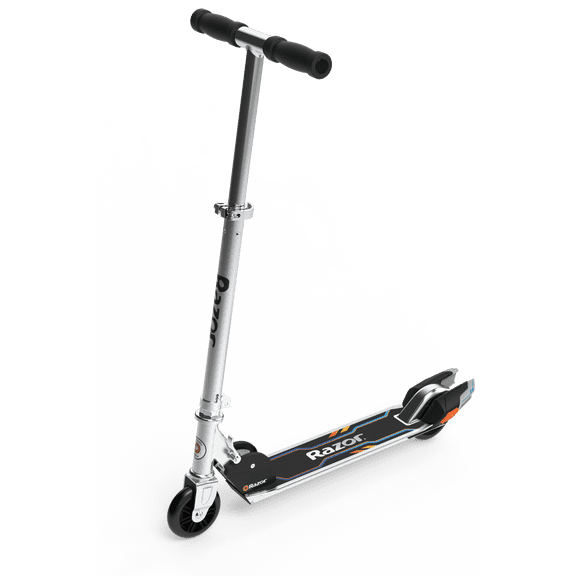 Razor Sonic Zoom - Silver, Mechanical Sound Effects Kick Scooter for Child 5 , No Battery Required