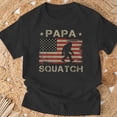 thumbnail image 3 of Papa Squatch Bigfoot Sasquatch Papasquatch Fathers Day Men TShirt, 3 of 6