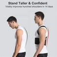 thumbnail image 4 of Posture Corrector for Men and Women, Fully Back Brace for Clavicle Support, Adjustable Back Straightener Lumbar Support for Spinal, Neck, Shoulder锛孎ull Back (Size : 2XL), 4 of 8