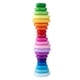 thumbnail image 2 of 12 piezas de bloques de colores arcoíris, juego de equilibrio y apilamiento, rompecabezas educativo plano 20pcs arco iris, 2 of 5