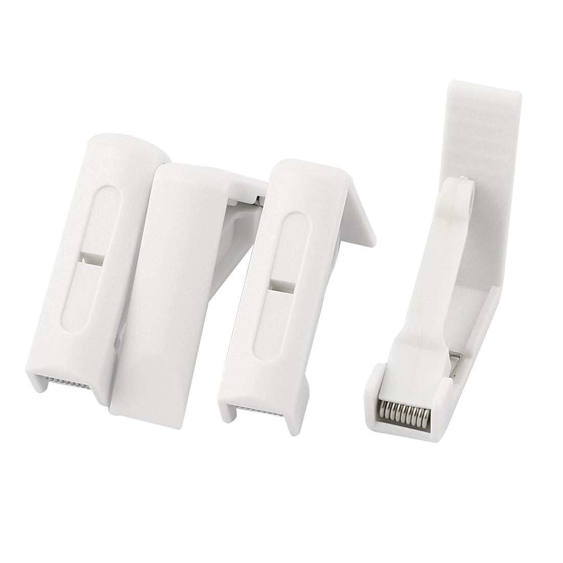 Spring Loaded Tablecloth Clip Table Cloth Clamp Holder White 4pcs