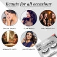 thumbnail image 4 of Pestañas postizas Ardell Natural Lash Wispies negras, 3 pares, 4 of 4