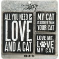 thumbnail image 2 of Cat Magnet Set + One Cat Away Socks Gift Set Bundle, 2 of 3