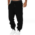 thumbnail image 2 of Male Casual Sports Pants Fit Outdoor Jogging Drawstring Track Pants, 2 of 5
