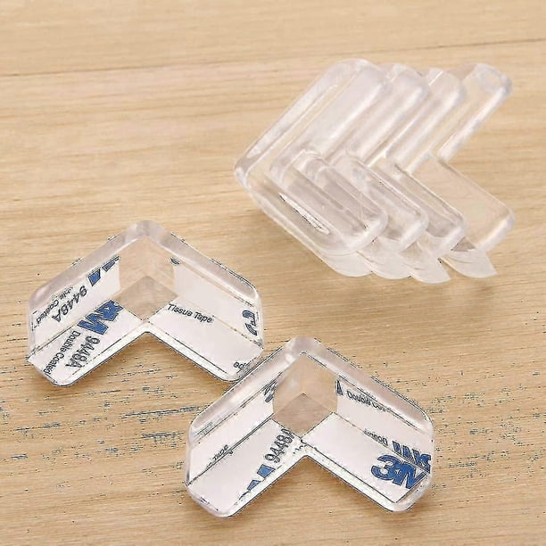 Table Corner Protector (12 Pcs) Children's Corner Protector And 12 Pcs Adhesives For Reservation