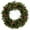 Green Wreath, variant on 26" Christmas Teardrop Swag with Fairy Lights, Battery Operated Artificial Pre-lit Decorative Teardrop Wreath for Front Door, Stairs, Window Wall, Xmas Décor