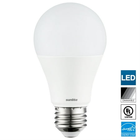 

Sunlite 80724-SU LED A21 Super Bright Light Bulb 1600 Lumen 15 Watt (100W Equivalent) Dimmable Medium Base (E26) UL Listed Energy Star 27K - Warm White 1 Pack