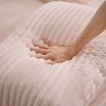 thumbnail image 6 of Miniyam Pink Oversized Chaise Lounge Chair Indoor, Corduroy Upholstered Modern Sofa Couch,No Assembly Required,Comfy Sleeper Sofa for Living Room,Office, 6 of 9