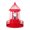 Red, variant on Solar Rotating Lighthouse LED Lamp, Auto Dusk to Dawn Decorative Beacon Light Wireless Waterproof Landscape Lighting for Garden Lawn Patio Backyard Party