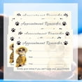 thumbnail image 3 of 100 Toiletteurs pour Animaux Rappel de Rendez-Vous - Cartes de Toilettage pour Animaux Carte d'Informations Client - 2 x 3,5 Pouces Carte de Toilettage pour Chien et Rallonge de Profil pour Affaires, Toilettage, 3 of 5
