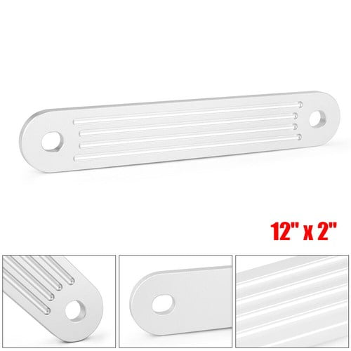 For Marine Lower Bolt Holes 12" x 2" TSP-2DP Aluminum Transom Support Plate