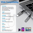 thumbnail image 5 of Adaptador USB C Jack 3 5mm TeqyAqs para iPhone Pack 2, 5 of 5