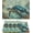 Nautical Sea Turtle, variant on Nautical Sea Turtle Placemat Ocean Table Mat Washable Kitchen Heat Resistant Non-Slip Linen Place Mats for Dining Table Party Decoration Set of 4, 12x18 Inch