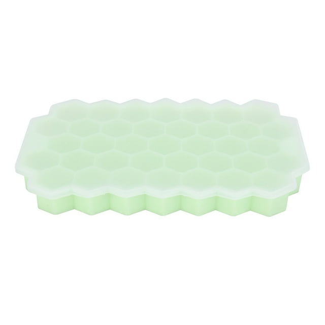 Molde De Cubitos De Hielo, Molde De Silicona, Material Seguro, Fácil De Limpiar, Ecológico, Reutilizable Para Beber Agua, Café, Jugo De Fruta