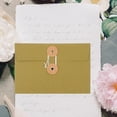 thumbnail image 5 of CIMAXIC Green Kraft Paper Envelopes with String Closure for Storage Multifunctional File Bags 10 Pcs,6.69"X4.53"X0.12", 5 of 5