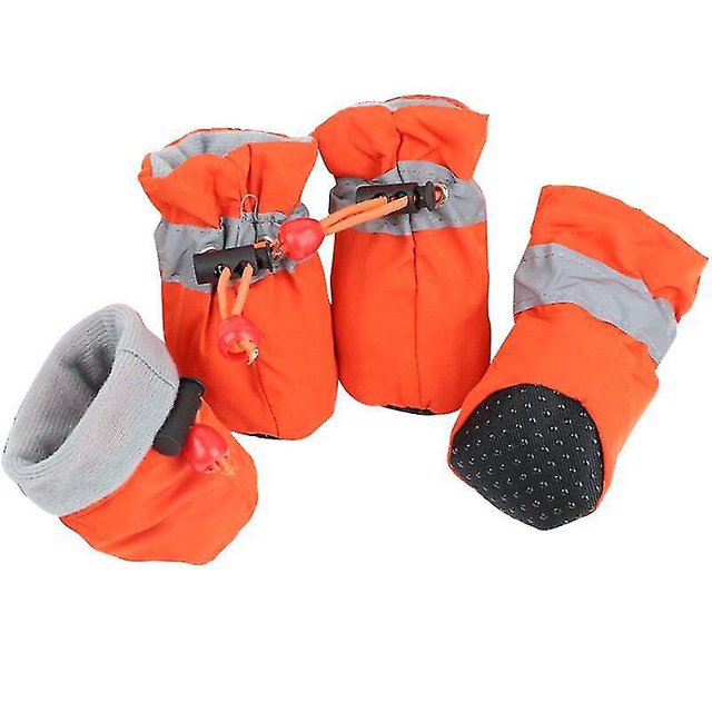 Zapatos para perros impermeables antideslizantes, zapatos para cachorros, botas para caminar para Chihuahua, pana de abrigo para invierno, accesorios para patas de mascota