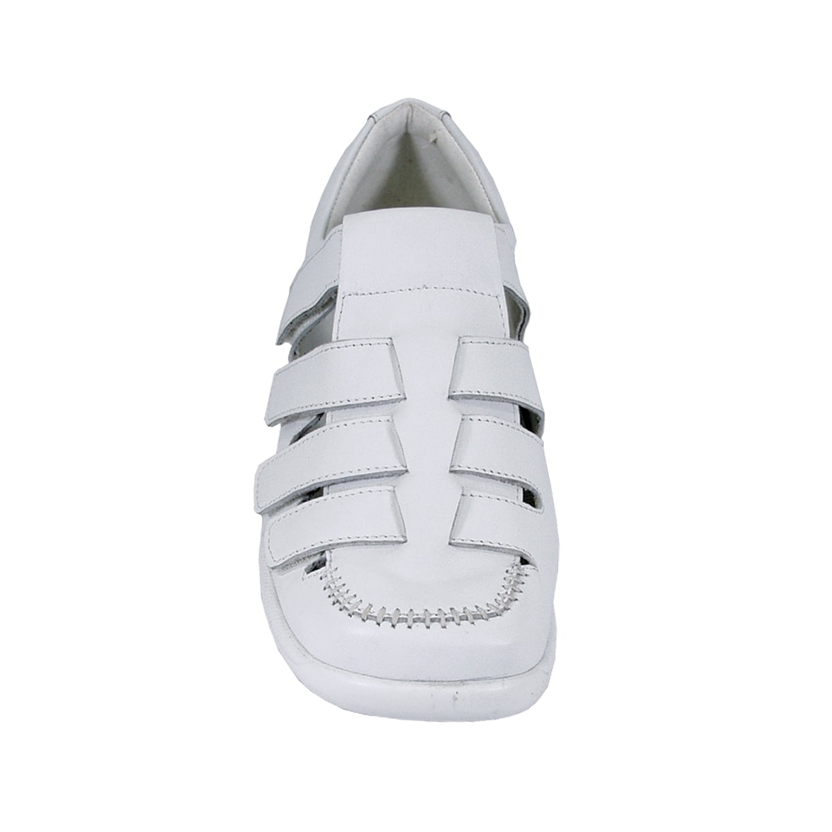 24 HOUR COMFORT Audrey Wide Width Comfort Shoes For Work and Casual Attire WHITE 7