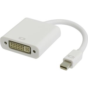 10IN DISPLAYPORT MALE TO DVI FEMALE ADAPTER CONVERTER WHITE - Walmart.com