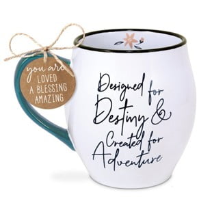 LCP 18827 18 oz Touch of Color Designed Destinty Mug