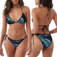thumbnail image 3 of Disketp Ocean Turtle para Bañador de Dos Piezas para Mujer, Bikini Sexy Halter String, Conjunto de Bikini en Triángulo, 3 of 6