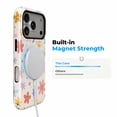 thumbnail image 2 of SKLYDDI Cute Aesthetic Floral Case for iPhone 15, Compatible with MagSafe, 2 of 7