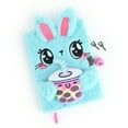 thumbnail image 1 of Claire's Tweens Bunny Plush Lock Diary, Lock with 2 Keys, Cute Gift, 43069, 1 of 1